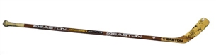 Brian Leetch Signed Game-Used Hockey Stick